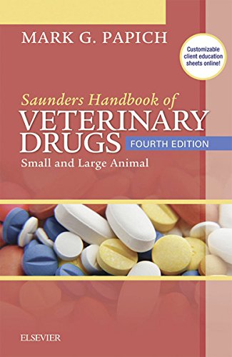 Saunders Handbook of Veterinary Drugs: Small and Large Animal Cover Image