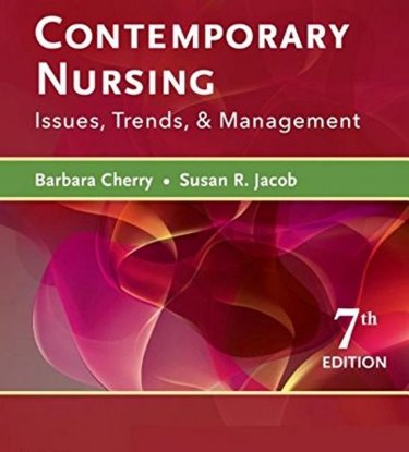 Contemporary Nursing: Issues, Trends and Management Cover Image