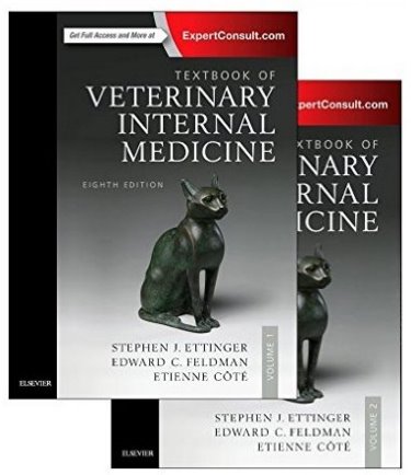 Textbook of Veterinary Internal Medicine: Diseases of the Dog and the Cat. 2 Volume Set Cover Image