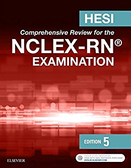 HESI Comprehensive Review for the NCLEX-RN Examination. Text with Access Code Cover Image
