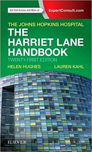 Harriet Lane Handbook: A Manual for Pediatric House Officers. Text with Access Code (Expert Consult) Cover Image