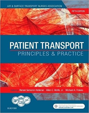 ASTNA (Air and Surface Transport Nurses Association) Patient Transport: Principles and Practice. Text with Access Code Cover Image