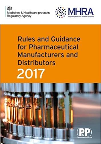 Rules and Guidance for Pharmaceutical Manufacturers and Distributors 2017 (Orange Guide) Cover Image