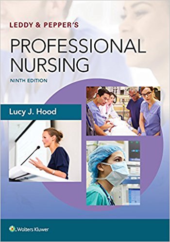 Leddy and Peppers Professional Nursing. Text with Access Code Cover Image