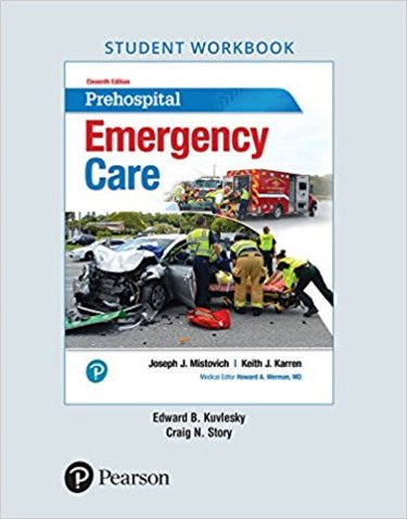 Prehospital Emergency Care Student Workbook Cover Image
