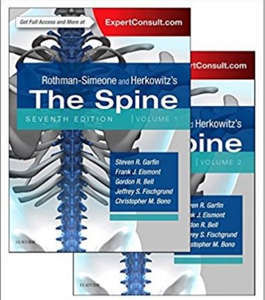Rothman-Simeone and Herkowitzs The Spine. 2 Volume Set. Text with Access Code (Expert Consult) Cover Image
