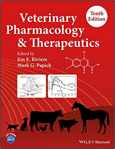 Veterinary Pharmacology and Therapeutics Cover Image
