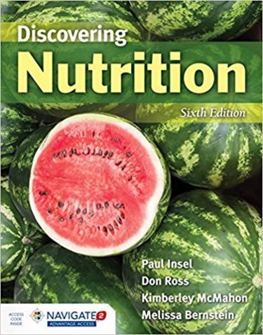 Discovering Nutrition. Text with Access Code Cover Image