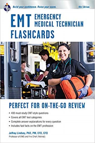 EMT Emergency Medical Technician Flashcards: Perfect For On-The-Go Review Cover Image