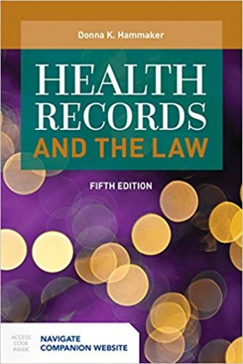 Health Records and the Law. Text with Access Code Cover Image