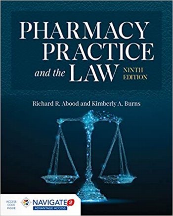 Pharmacy Practice and the Law. Text with Access Code Cover Image