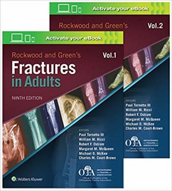 Rockwood and Greens Fractures in Adults. 2 Volume Set. Text with Access Code Cover Image