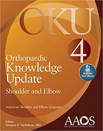 Othopaedic Knowledge Update: Shoulder and Elbow 4. Text with Access Code Cover Image