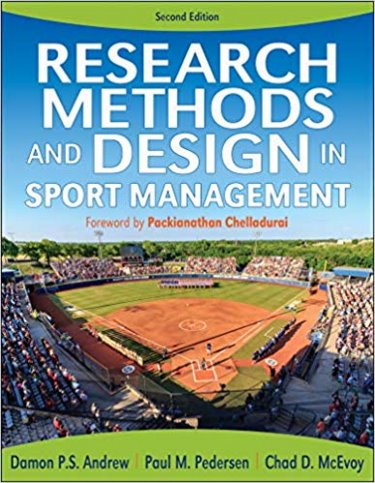 Research Methods and Design in Sport Management. Text with Access Code Cover Image