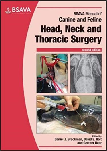 BSAVA Manual of Canine and Feline Head, Neck and Thoracic Surgery Cover Image