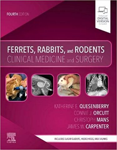 Ferrets, Rabbits, and Rodents: Clinical Medicine and Surgery: Includes Sugar Gliders and Hedgehogs Cover Image