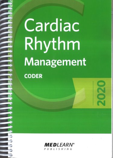 Cardiac Rhythm Management Coder 2020 Cover Image