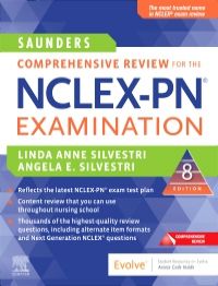 Saunders Comprehensive Review for NCLEX-PN Examination. Text with Access Code Cover Image