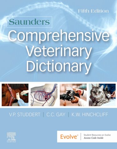 Saunders Comprehensive Veterinary Dictionary. Text with Access Code Cover Image