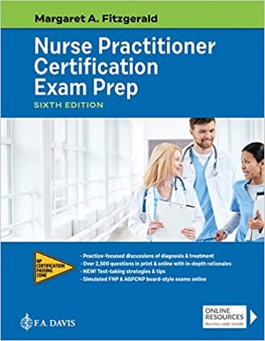 Nurse Practitioner Certification Exam Prep. Text with Access Code Cover Image