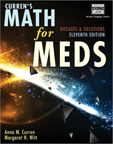 Currens Math for Meds: Dosages and Solutions Cover Image