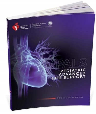 Pediatric Advanced Life Support (PALS): Provider Manual. Includes Quick Reference Card Cover Image