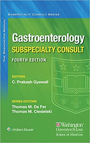 Washington Manual Gastroenterology Subspecialty Consult Cover Image