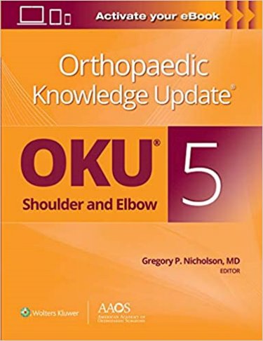 Othopaedic Knowledge Update: Shoulder and Elbow 5. Text with Access Code Cover Image