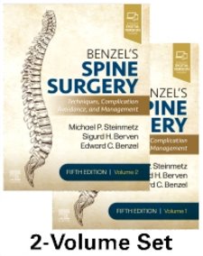 Benzels Spine Surgery: Techniques, Complication Avoidance, and Management. 2 Volume Set. Text with Digital Version Cover Image