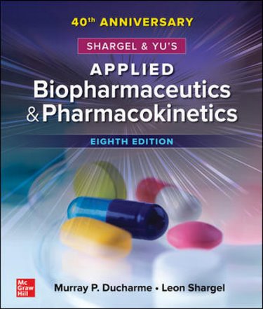 Shargel and Yus Applied Biopharmaceutics and Pharmacokinetics Cover Image