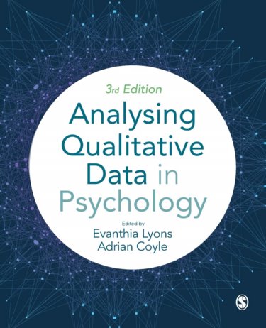 Analysing Qualitative Data in Psychology Cover Image