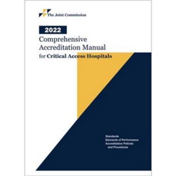 Comprehensive Accreditation Manual for Critical Access Hospitals 2022 Cover Image