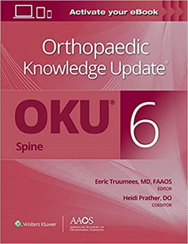 Orthopaedic Knowledge Update: Spine, Book 6. Text with eBook Cover Image