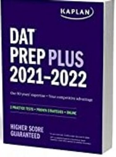 DAT Prep Plus: Self-Study Toolkit Cover Image