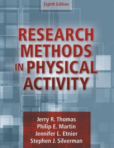 Research Methods in Physical Activity Cover Image