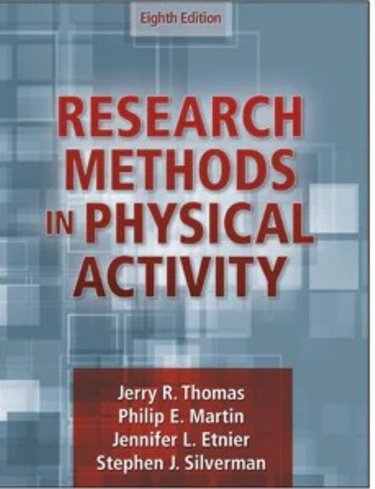 Research Methods in Physical Activity Cover Image