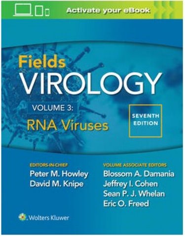 Fields Virology: RNA Viruses. Volume 3. Text with Access Code Cover Image