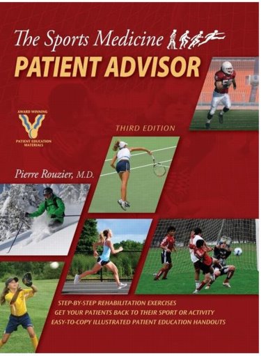 Sports Medicine Patient Advisor Cover Image