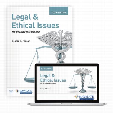 Legal and Ethical Issues for Health Professionals. Text with Access Code Cover Image