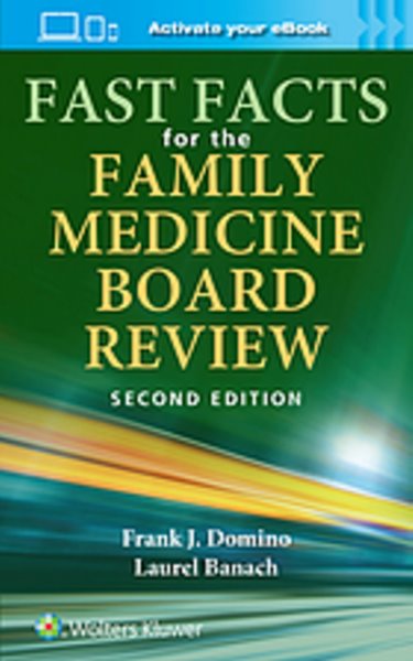 Fast Facts for the Family Medicine Board Review. Text with Access Code Cover Image