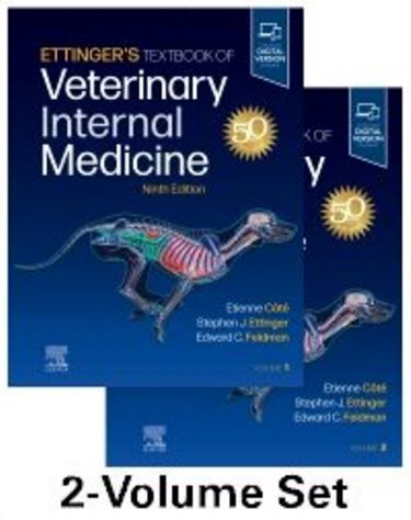 Ettingers Textbook of Veterinary Internal Medicine. 2 Volume Set Cover Image