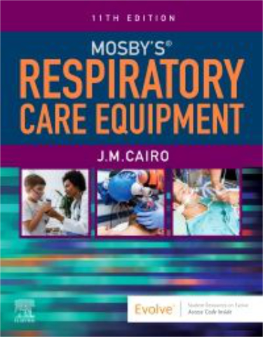 Mosbys Respiratory Care Equipment Cover Image