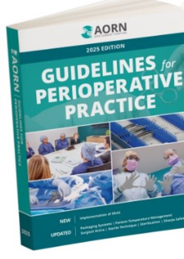 Guidelines for Perioperative Practice 2025 Cover Image