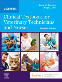 McCurnins Clinical Textbook for Veterinary Technicians and Nurses Cover Image