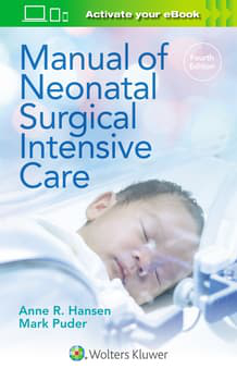 Manual of Neonatal Surgical Intensive Care Cover Image
