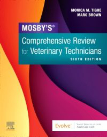Mosbys Comprehensive Review for Veterinary Technicians. Text with Access Code Cover Image