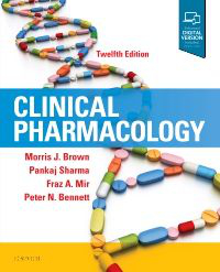 Clinical Pharmacology. Text with Internet Access Code for Student Consult Access Cover Image