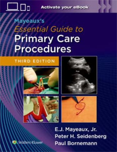 Mayeauxs Essential Guide to Primary Care Procedures. Text with Access Code Cover Image