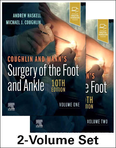 Coughlin and Manns Surgery of the Foot and Ankle. 2 Volume Set. Text with Access Code Cover Image
