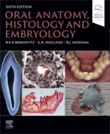 Oral Anatomy, Embryology and Histology Cover Image